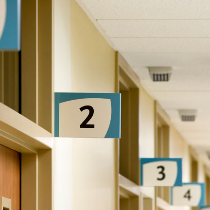 Patient Room Signs